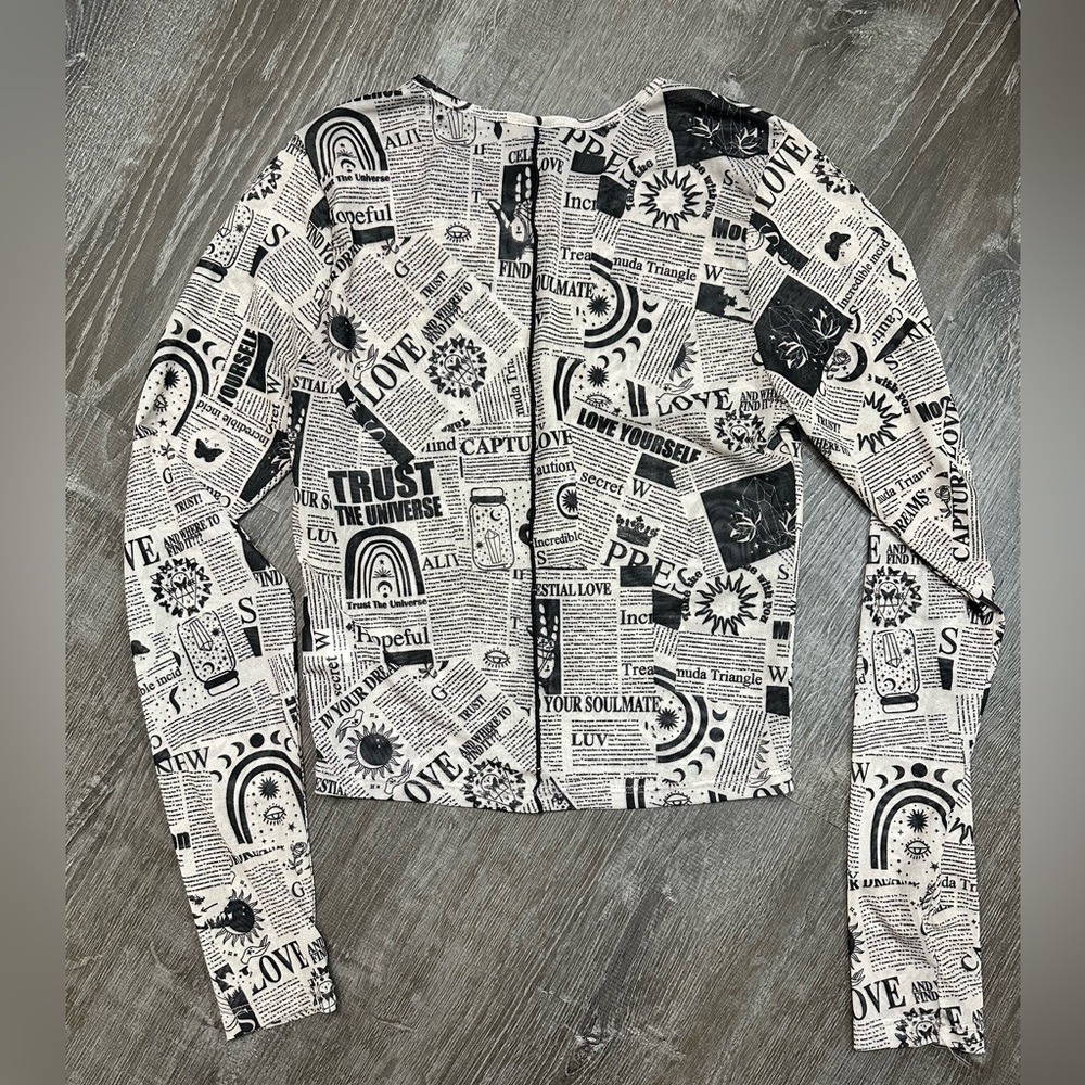 Windsor sheer long sleeve - Picture 7 of 7
